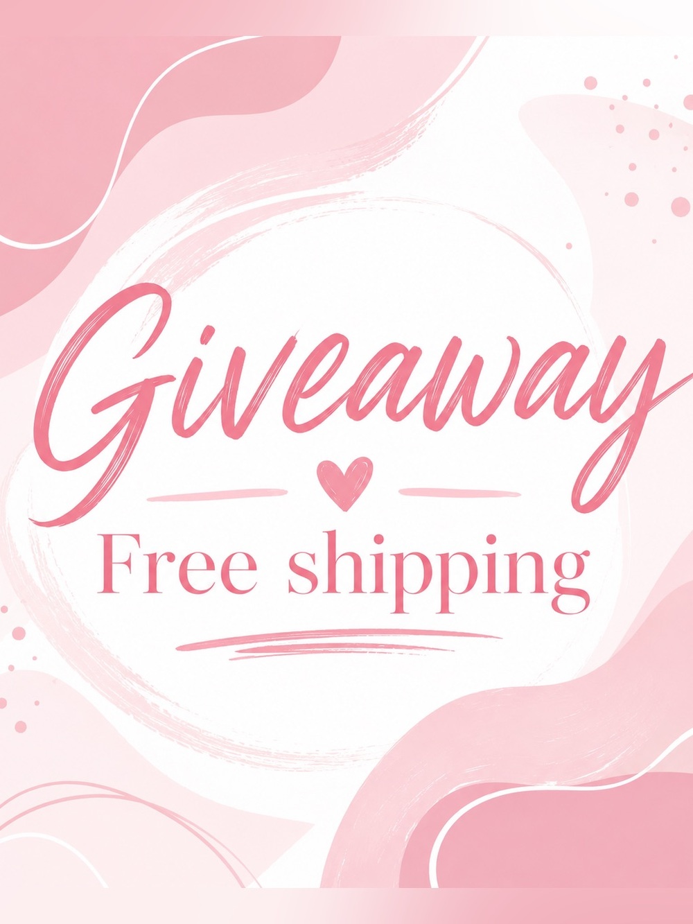 FREE SHIPPING GIVEAWAY